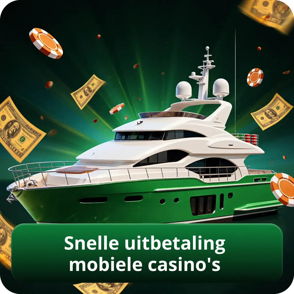 Snelle uitbetaling mobiele casino's