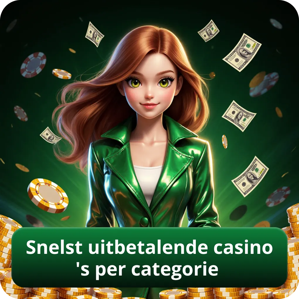 Snelst uitbetalende casino's per categorie