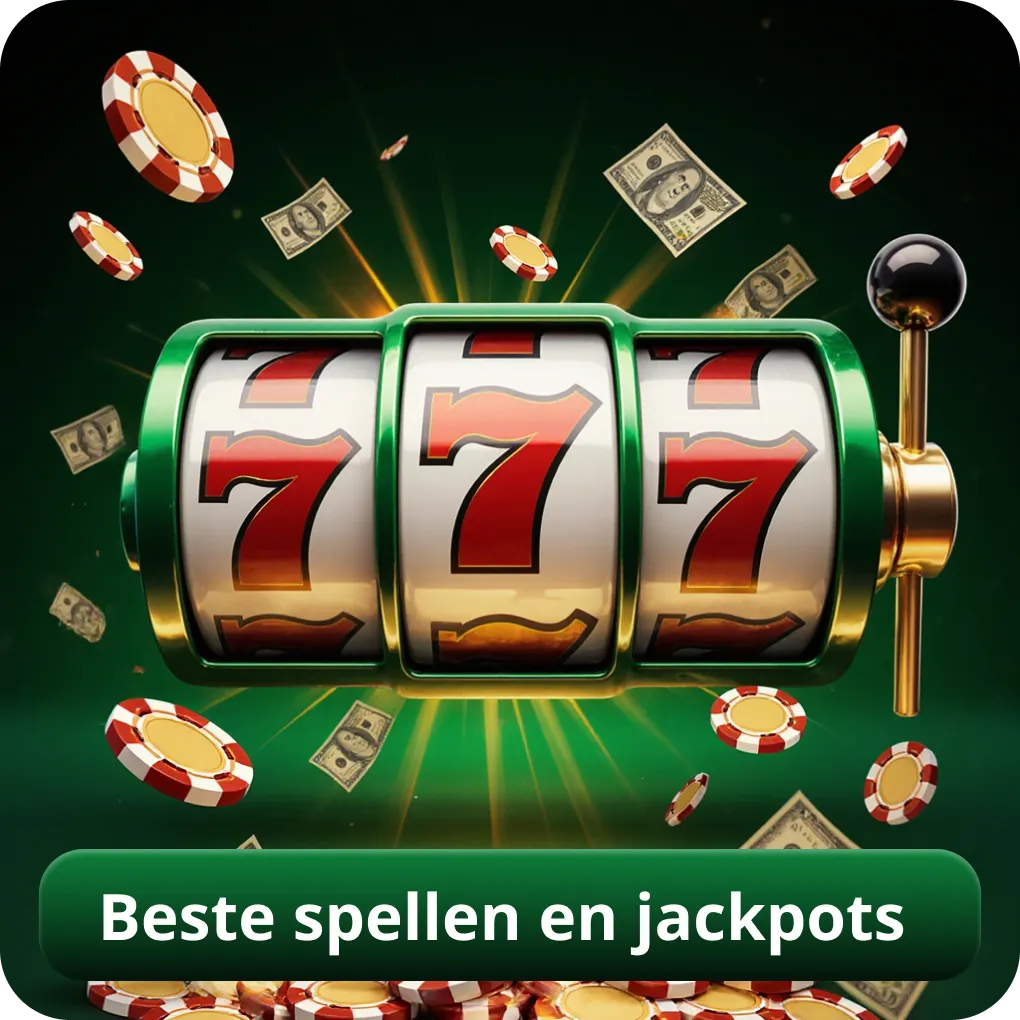 Beste spellen en jackpots