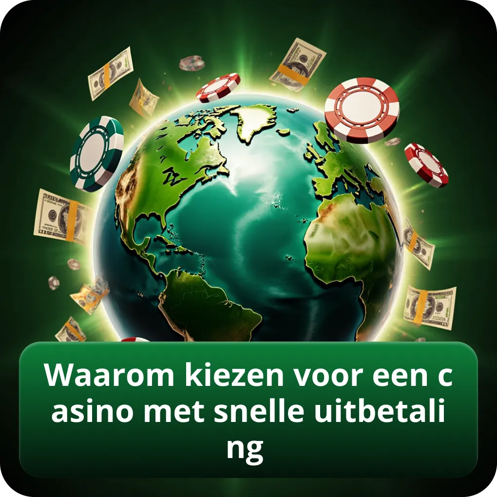 Waarom kiezen voor een casino met snelle uitbetaling